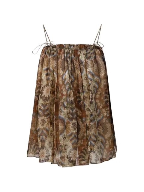 INTO THE EAST blusa con estampado floral