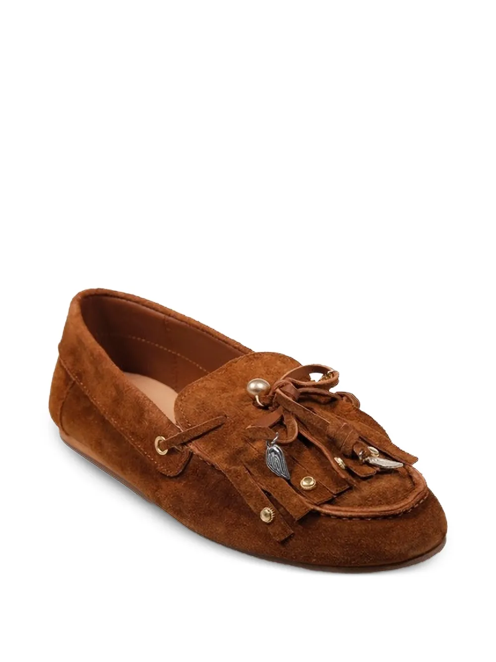 Ancient Greek Sandals Arodo charm-embellished mocassins Bruin