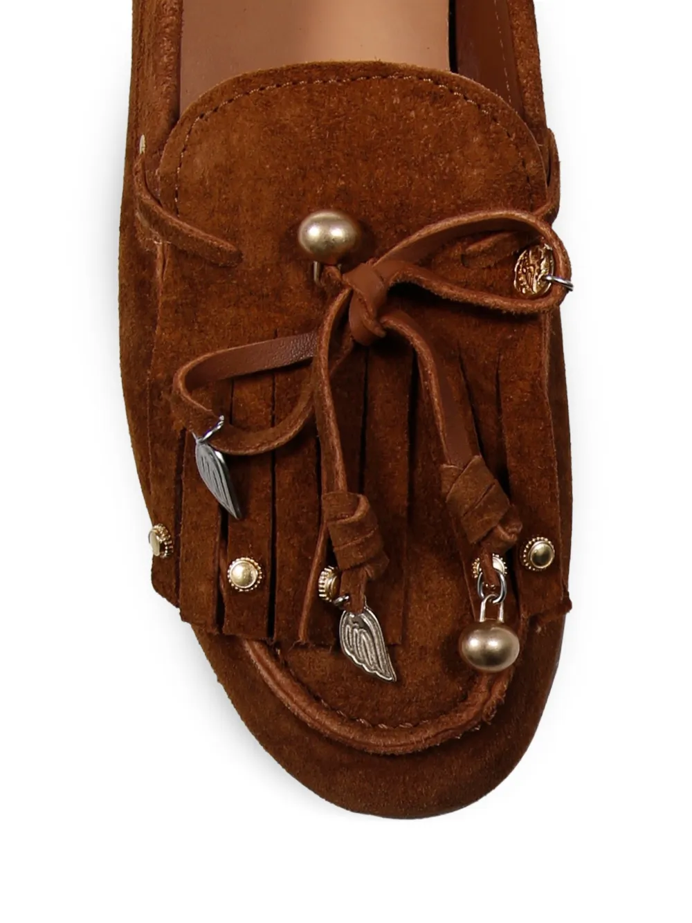 Ancient Greek Sandals Arodo charm-embellished mocassins Bruin