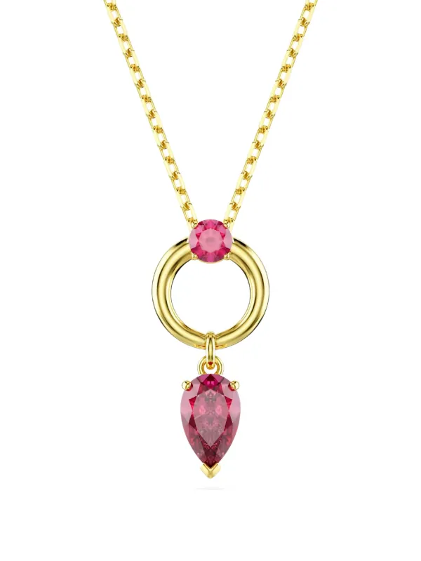 Swarovski クリスタル ネックレス | ゴールドトーン | FARFETCH JP