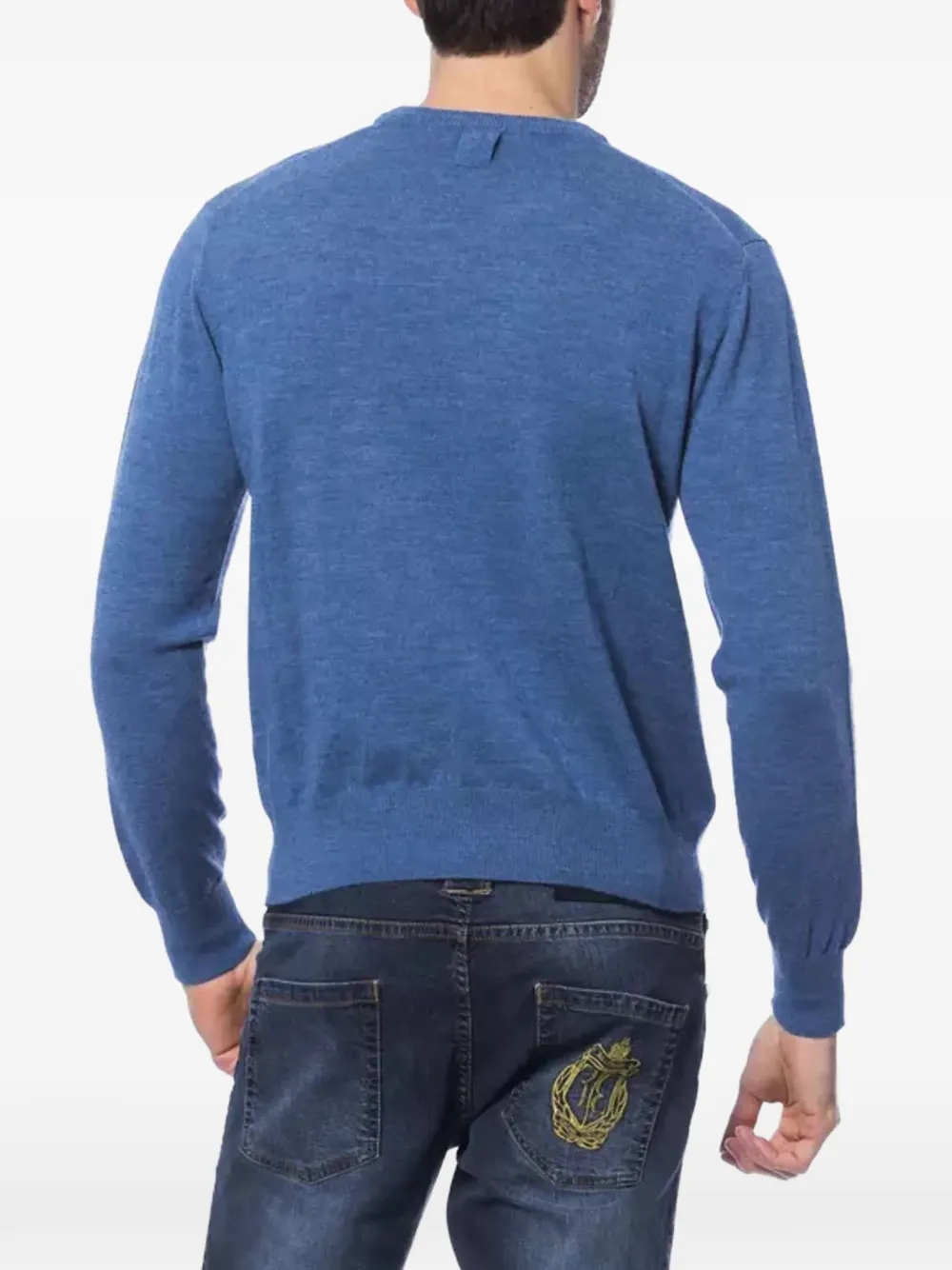 Billionaire Trui met V-hals Blauw
