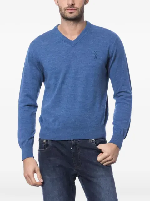 Billionaire V-neck sweater