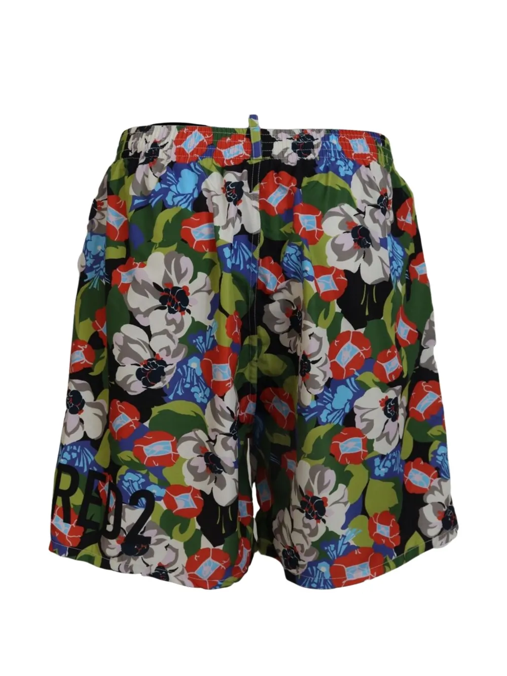 Dolce & Gabbana Zwembroek met bloemenprint Groen