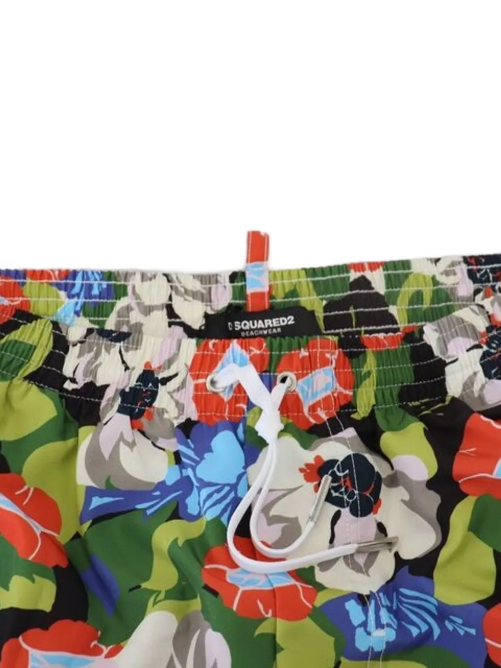 Dolce & Gabbana Zwembroek met bloemenprint Groen