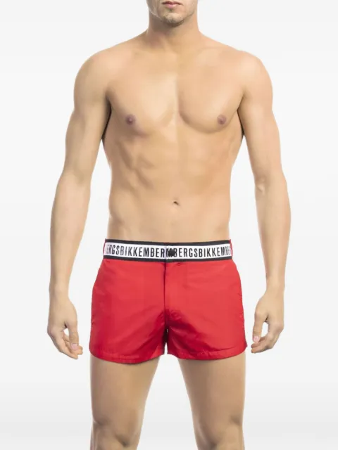 Bikkembergs traje de baño con logo en la pretina
