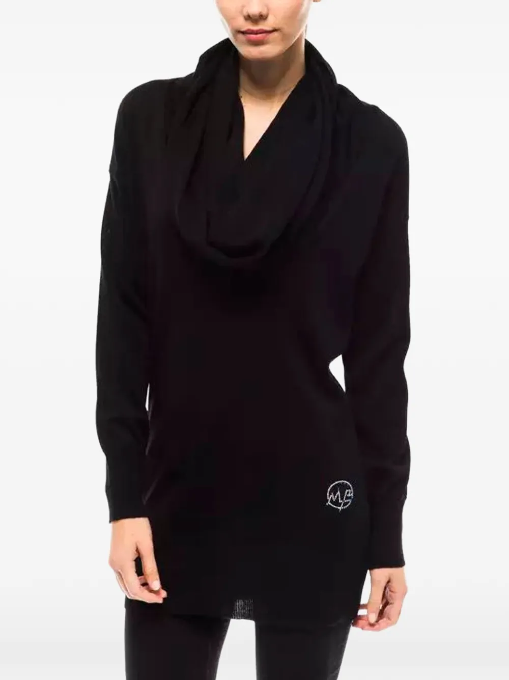 MONTANA BLU cowl-neck sweatshirt