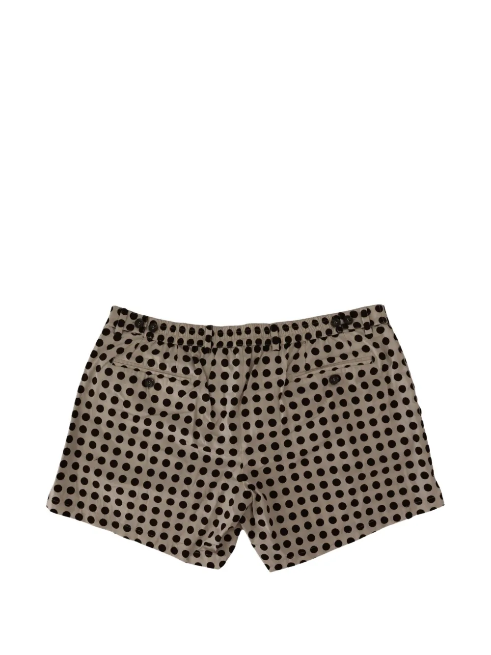 Dolce & Gabbana Shorts met stippen Beige