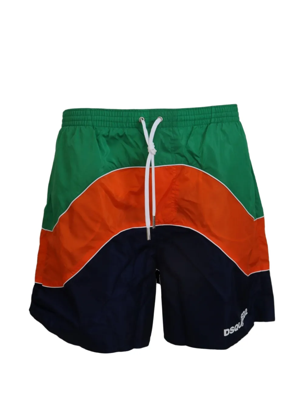 DSQUARED2 Costume da bagno con logo - Verde