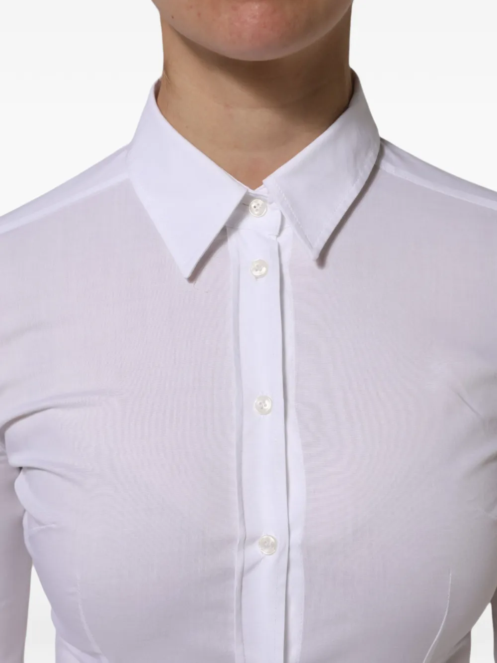 Dolce & Gabbana Shirt met lange mouwen Wit