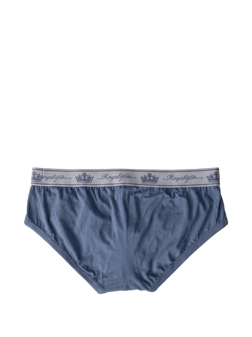 Dolce & Gabbana Slip met logoband Blauw