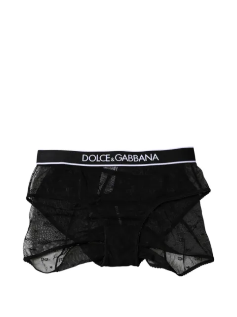 Dolce & Gabbana calzones con ribete de encaje