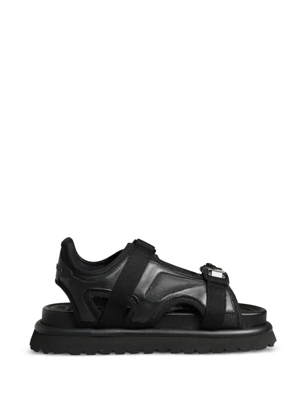 Dolce & Gabbana logo-detailed chunky sandals - Nero