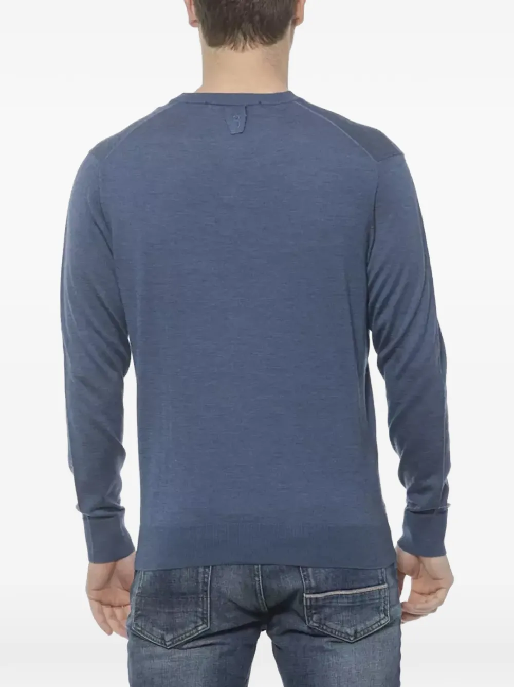 Billionaire Sweater met geborduurd logo Blauw