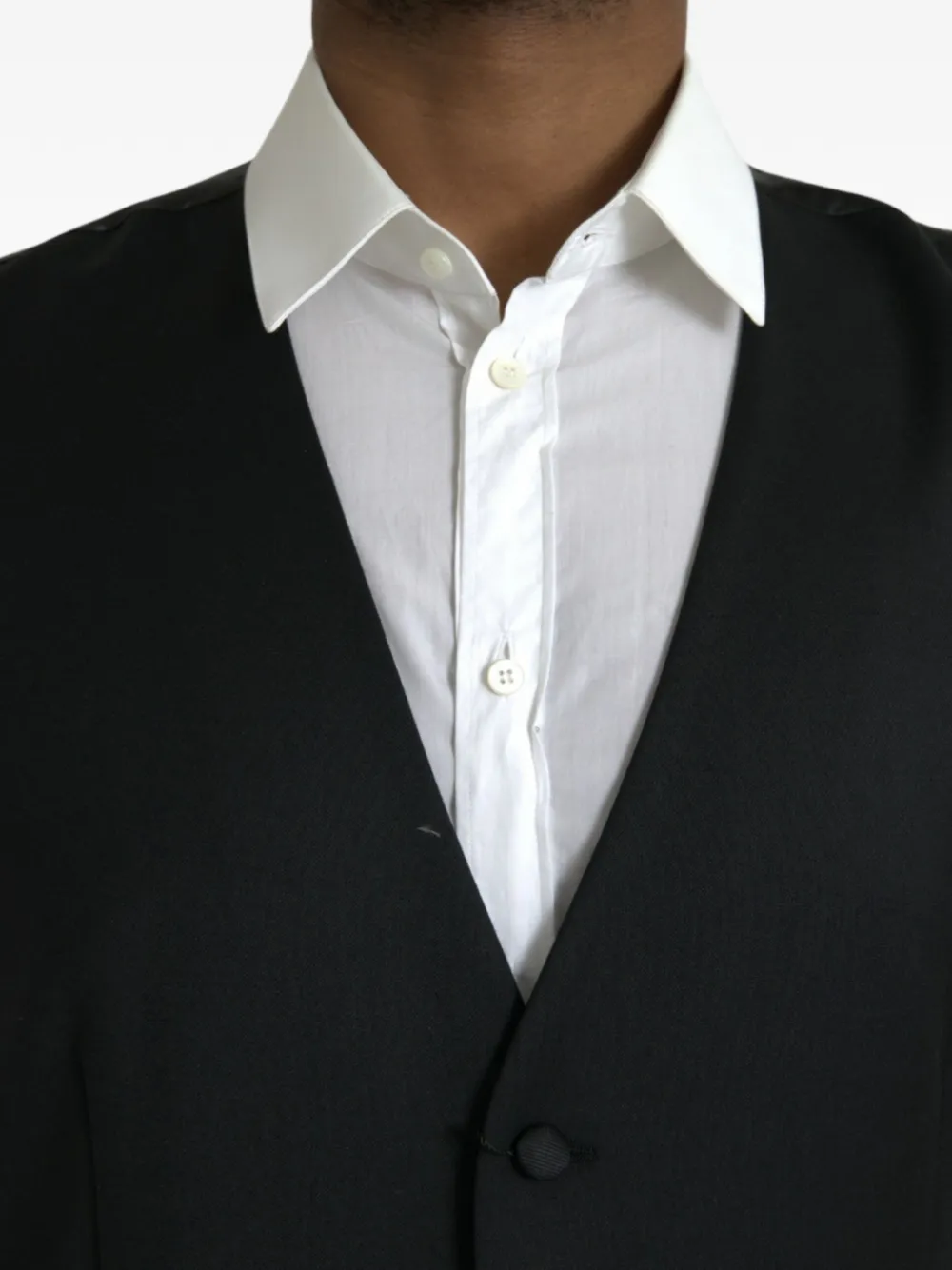 Dolce & Gabbana Gilet met V-hals Zwart