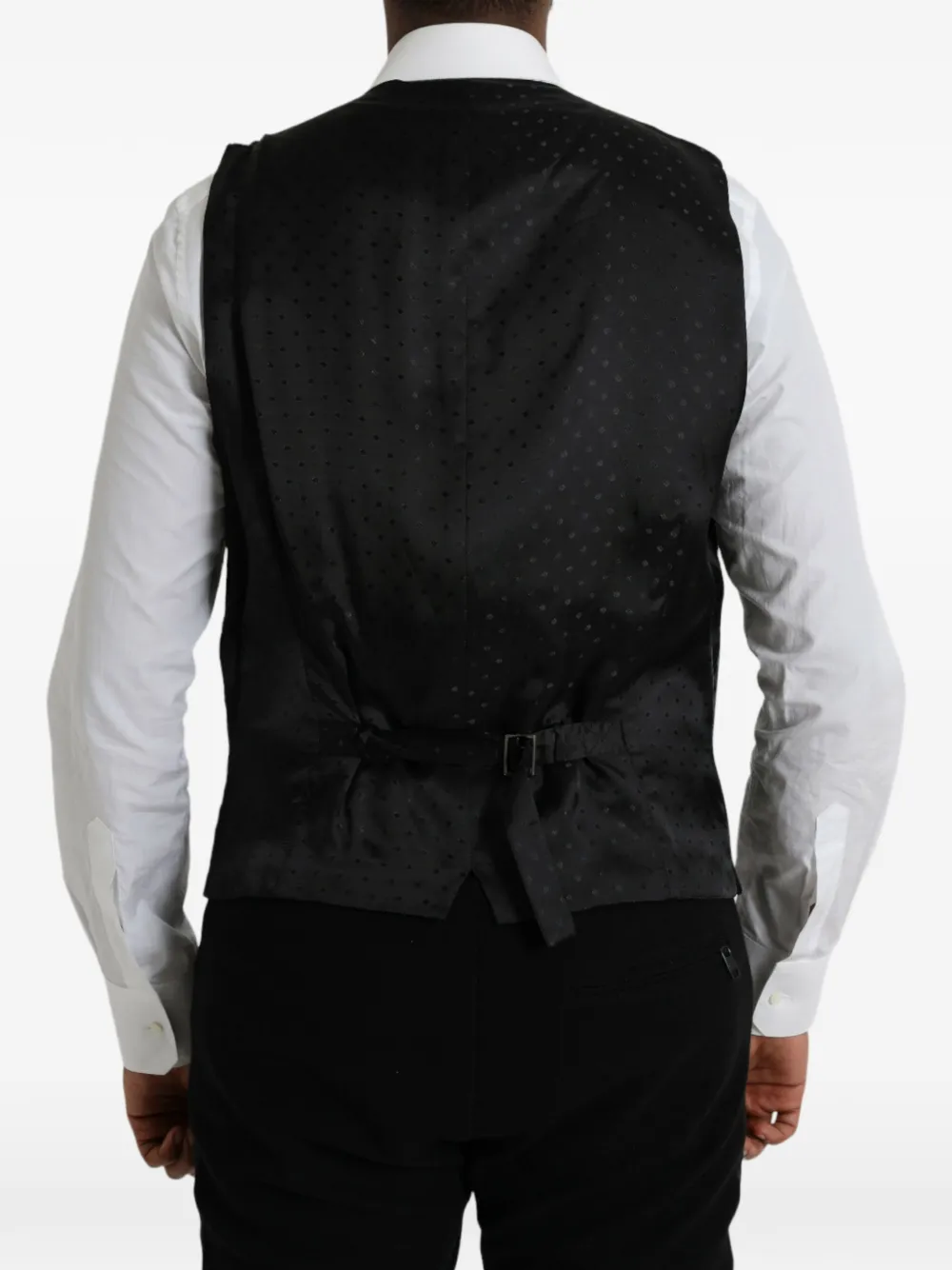 Dolce & Gabbana Gilet met V-hals Zwart