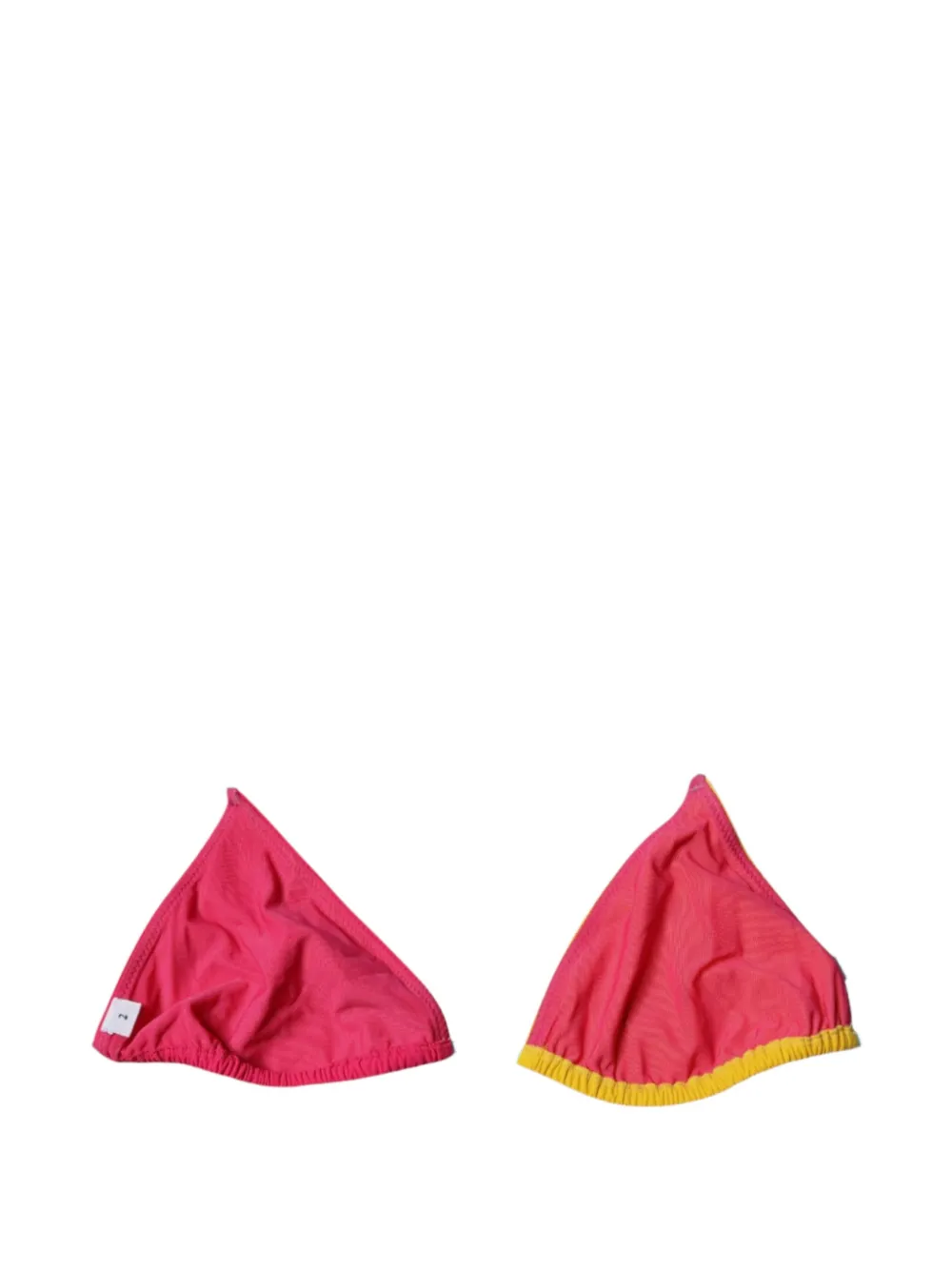 Dolce & Gabbana Bikini met colourblocking Geel