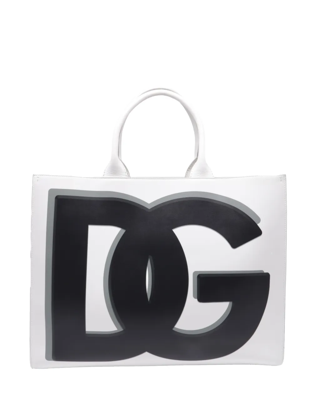 Dolce & Gabbana Pre-Owned DG Daily embossed tote bag - Bianco
