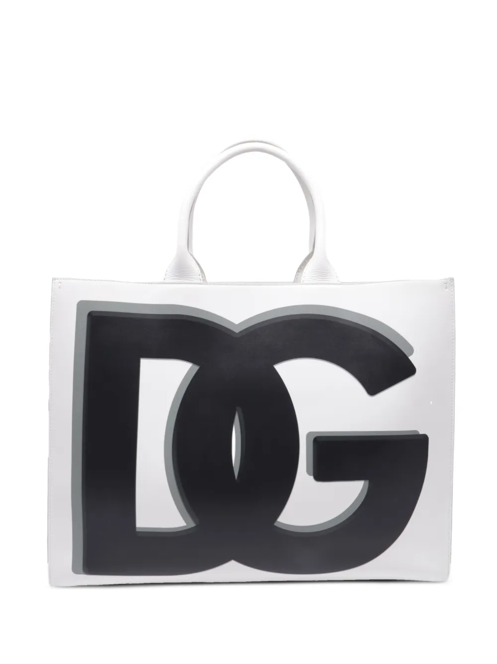 Dolce & Gabbana Pre-Owned DG Daily embossed tote bag - Bianco