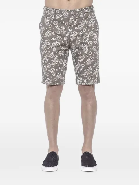 PT Torino paisley-print cotton shorts