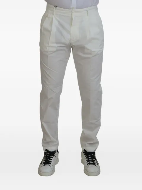 Dolce & Gabbana pleated skinny-fit trousers