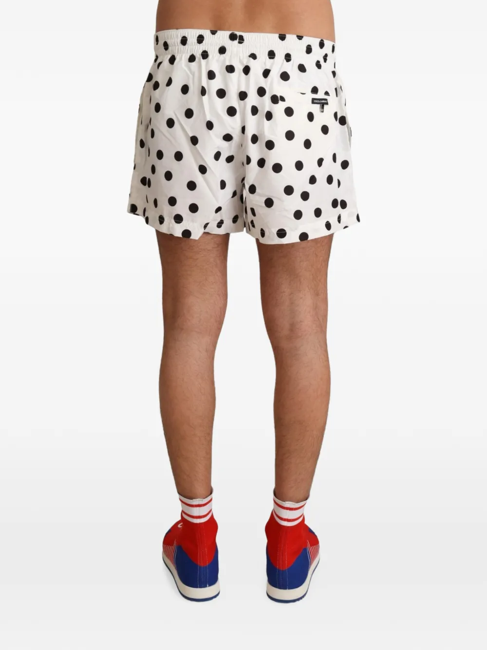 Dolce & Gabbana Zwembroek met trekkoord Wit