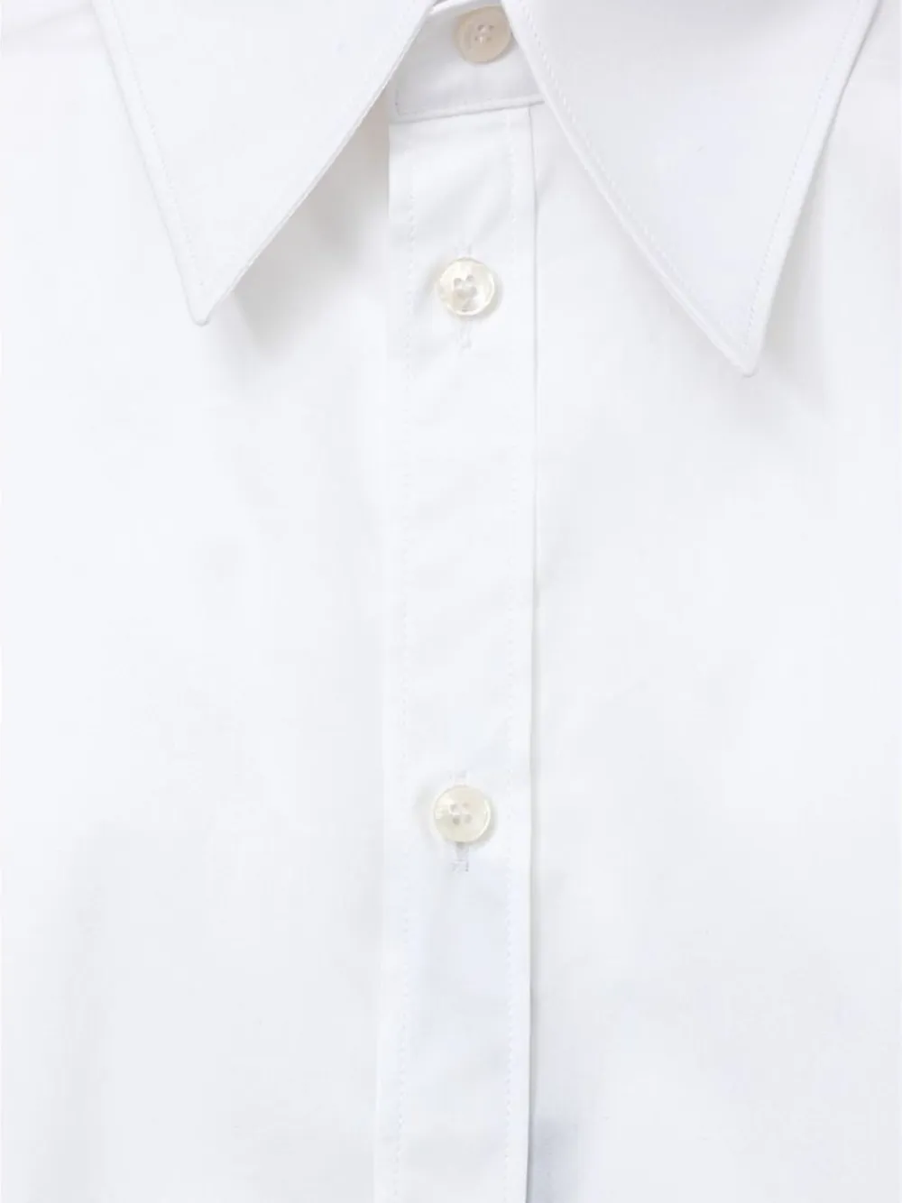 Dolce & Gabbana Popeline katoenen overhemd Wit