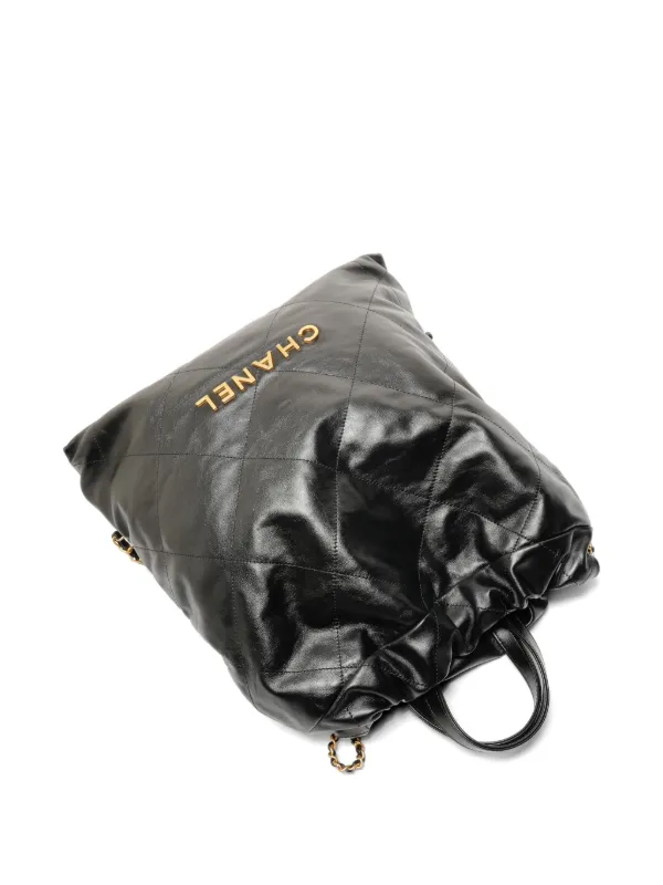 CHANEL Pre-Owned 2022-2025 Chanel 22 Backpack | Black | FARFETCH AO