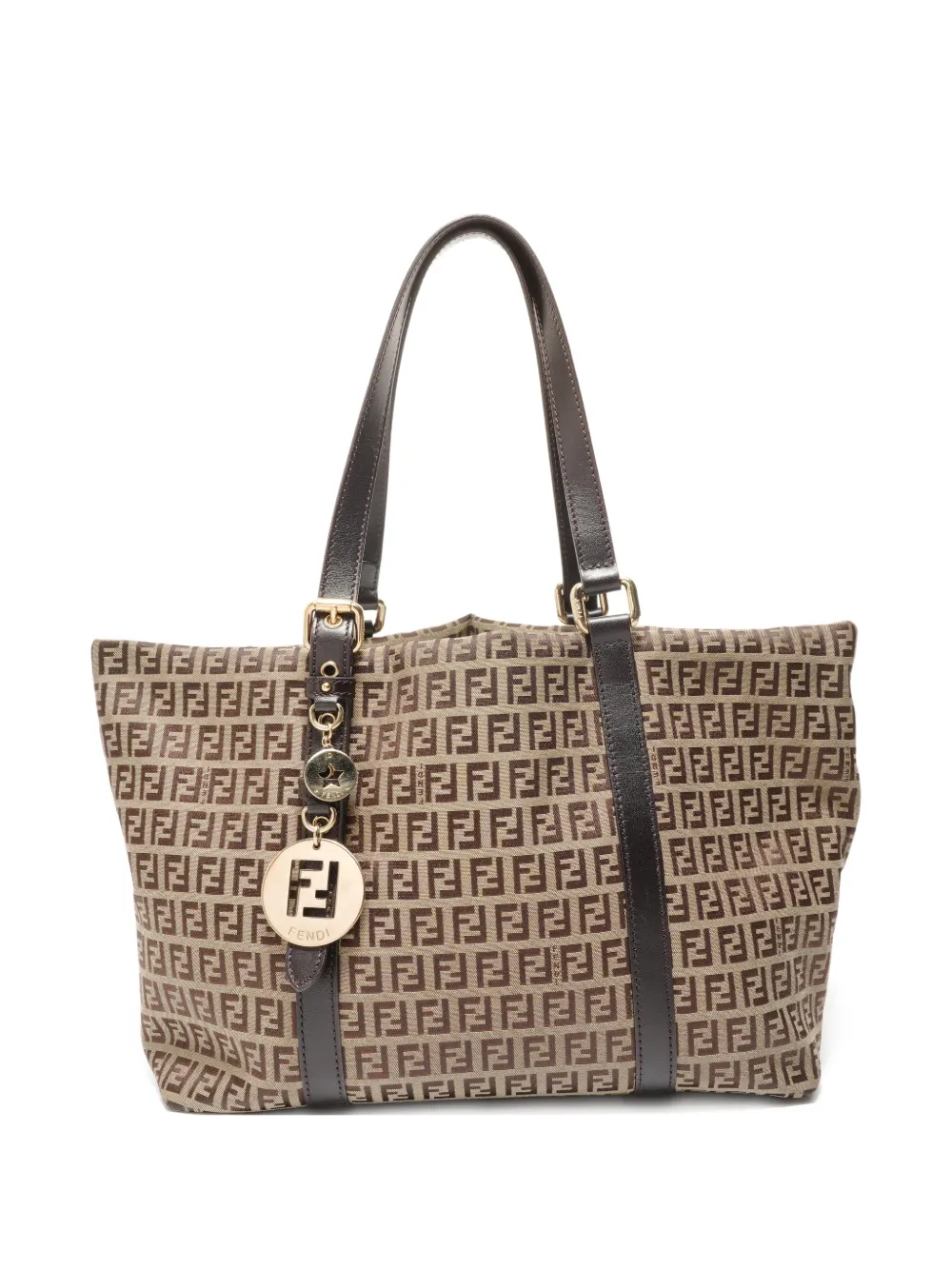 Fendi Pre-Owned 1990-2010s Zucchino canvas tote bag - Neutrals