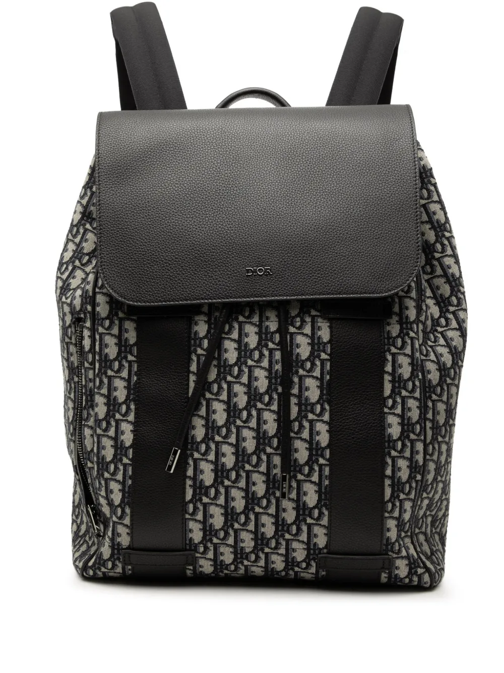 Christian Dior Pre-Owned 2019 Oblique Canvas Essential backpack - Blu