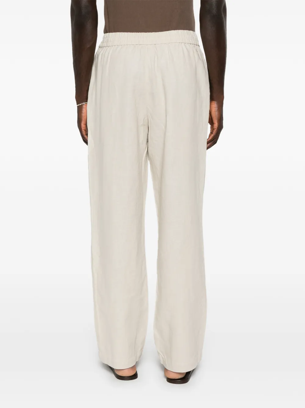 Les Deux Broek met elastische taille Beige