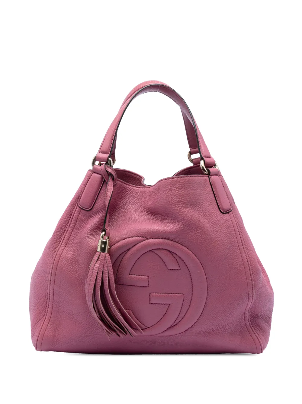 Gucci Pre-Owned 2016-2026 Medium Leather Soho Cellarius tote bag - Rosa