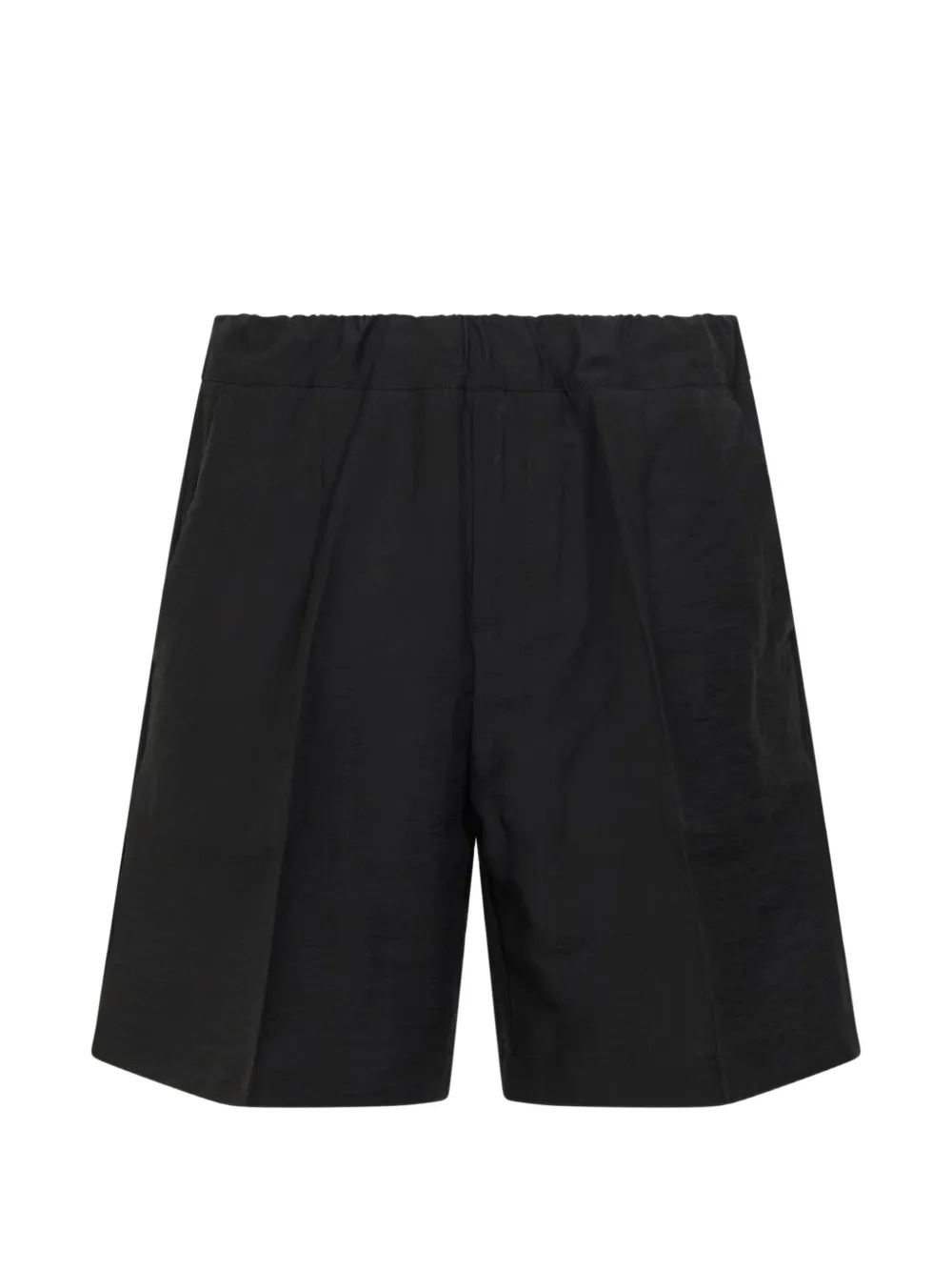 Costumein pleated cotton shorts - Nero