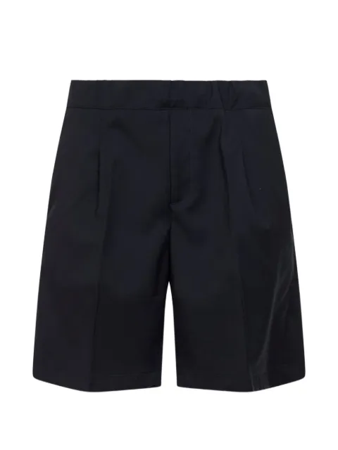 Costumein pleated virgin wool shorts