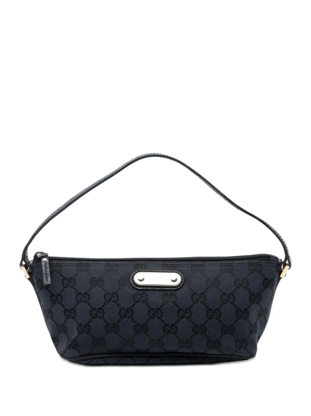 Gucci Pre-Owned 2016-2026 GG Canvas Boat shoulder bag - Blu