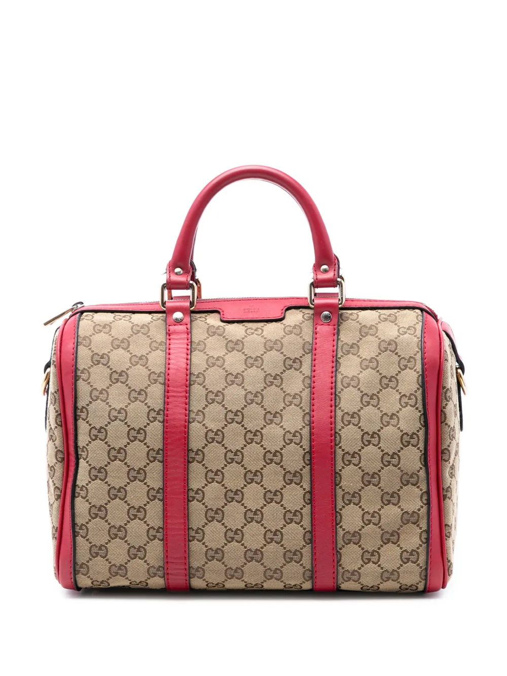 Gucci Pre-Owned 2016-2026 Medium GG Canvas Joy Boston Bag satchel - Toni neutri