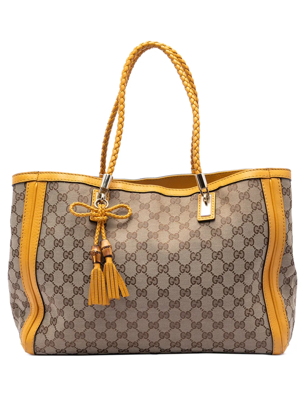 Gucci Pre-Owned 2016-2026 Medium GG Canvas Bella tote bag - Toni neutri