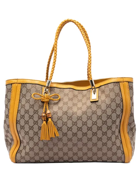 Gucci Pre-Owned sac à main Bella médium en toile GG (2016-2026)