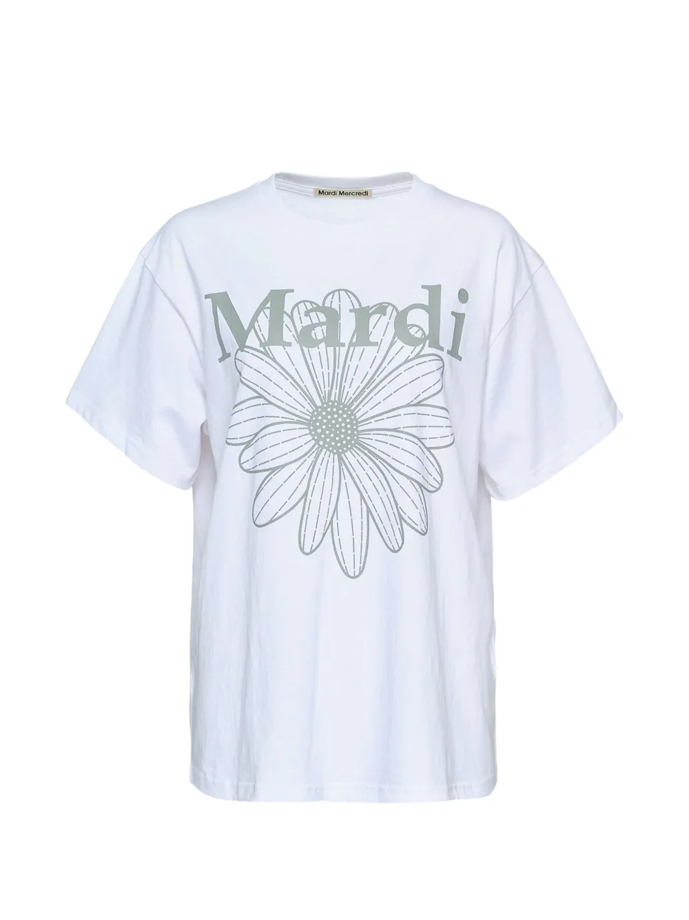 Mardi Mercredi flower-print T-shirt