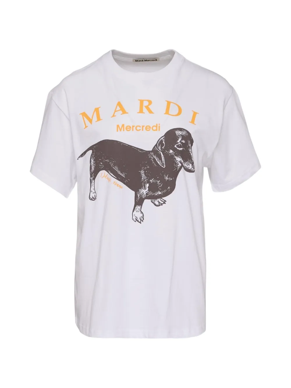 Mardi Mercredi Ddanji graphic-print T-shirt