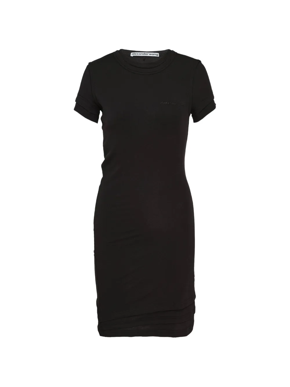 Alexander Wang short-sleeve mini dress - Nero