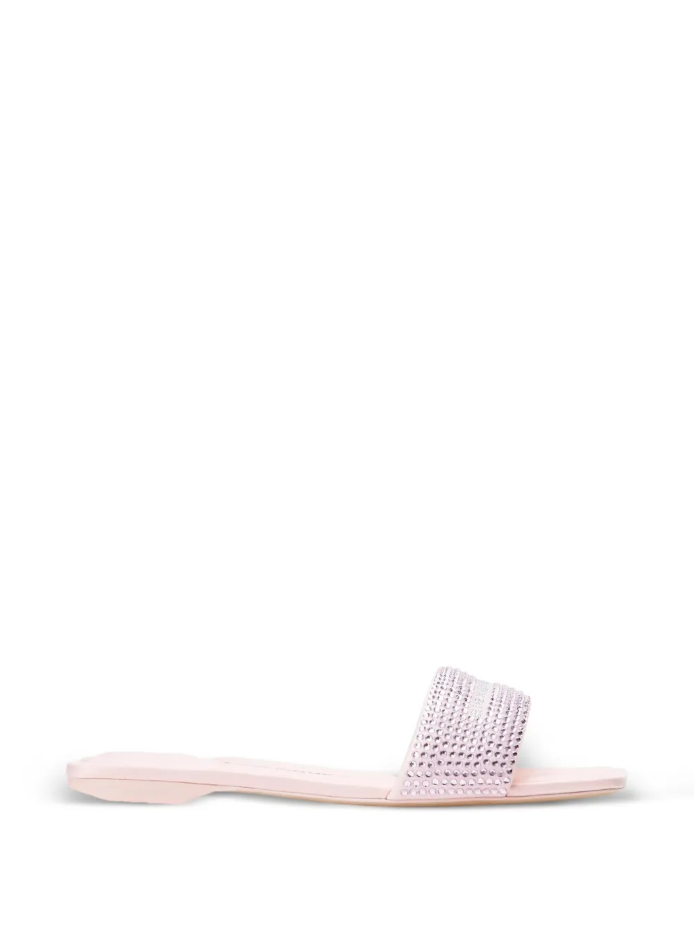 Alexander Wang VY crystal-embellished slides - Rosa