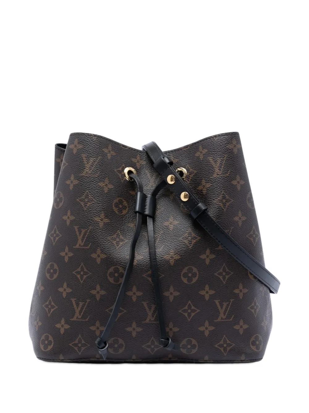 Louis Vuitton Pre-Owned 2017 Monogram Neonoe MM Beuteltasche - Braun