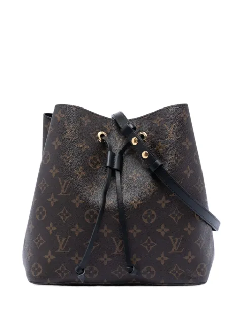 Louis Vuitton Pre-Owned 2017 Monogram Neonoe MM bucket bag
