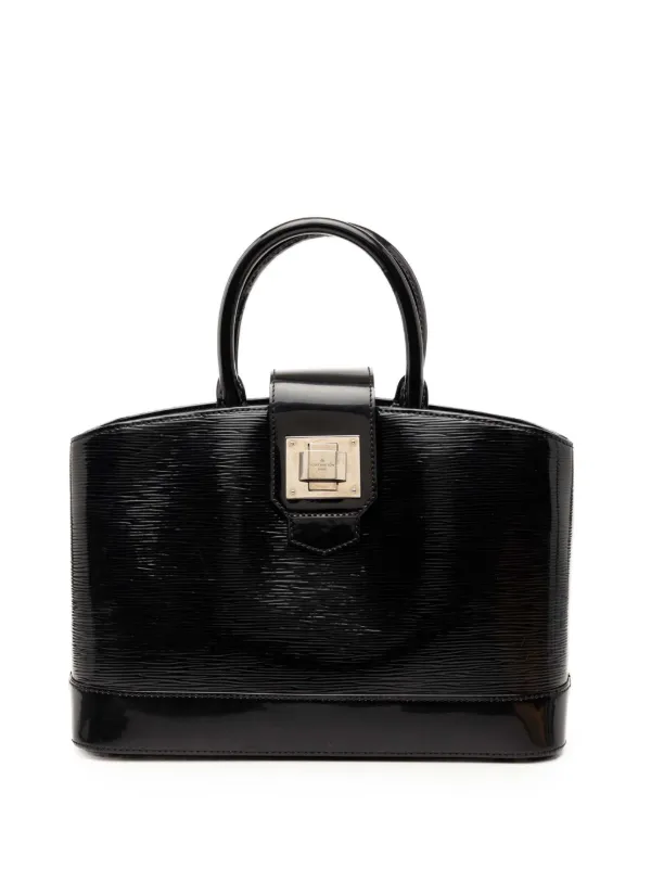Louis Vuitton ミラボーPM エピレザー ブラック ハンドバッグ Louis Vuitton Pre-Owned 2011 エピ エレクトリック ミラボー PM