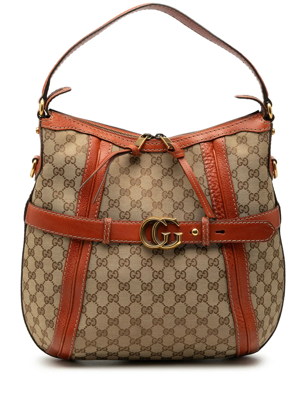 Gucci Pre-Owned 2000-2015 Medium GG Canvas Running satchel - Toni neutri