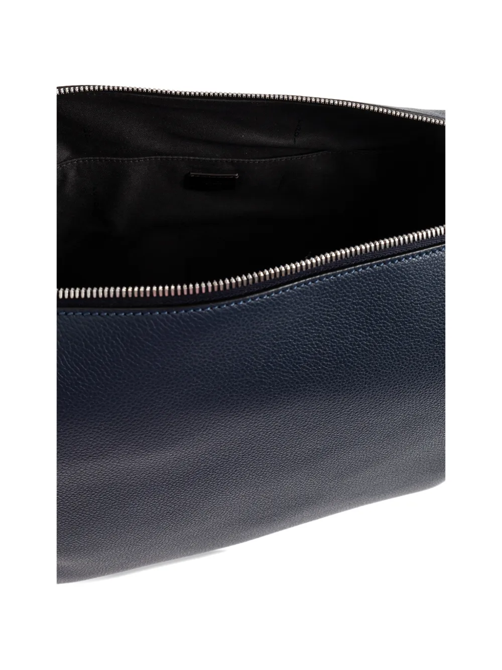 FENDI Lui grote leren messengertas Blauw