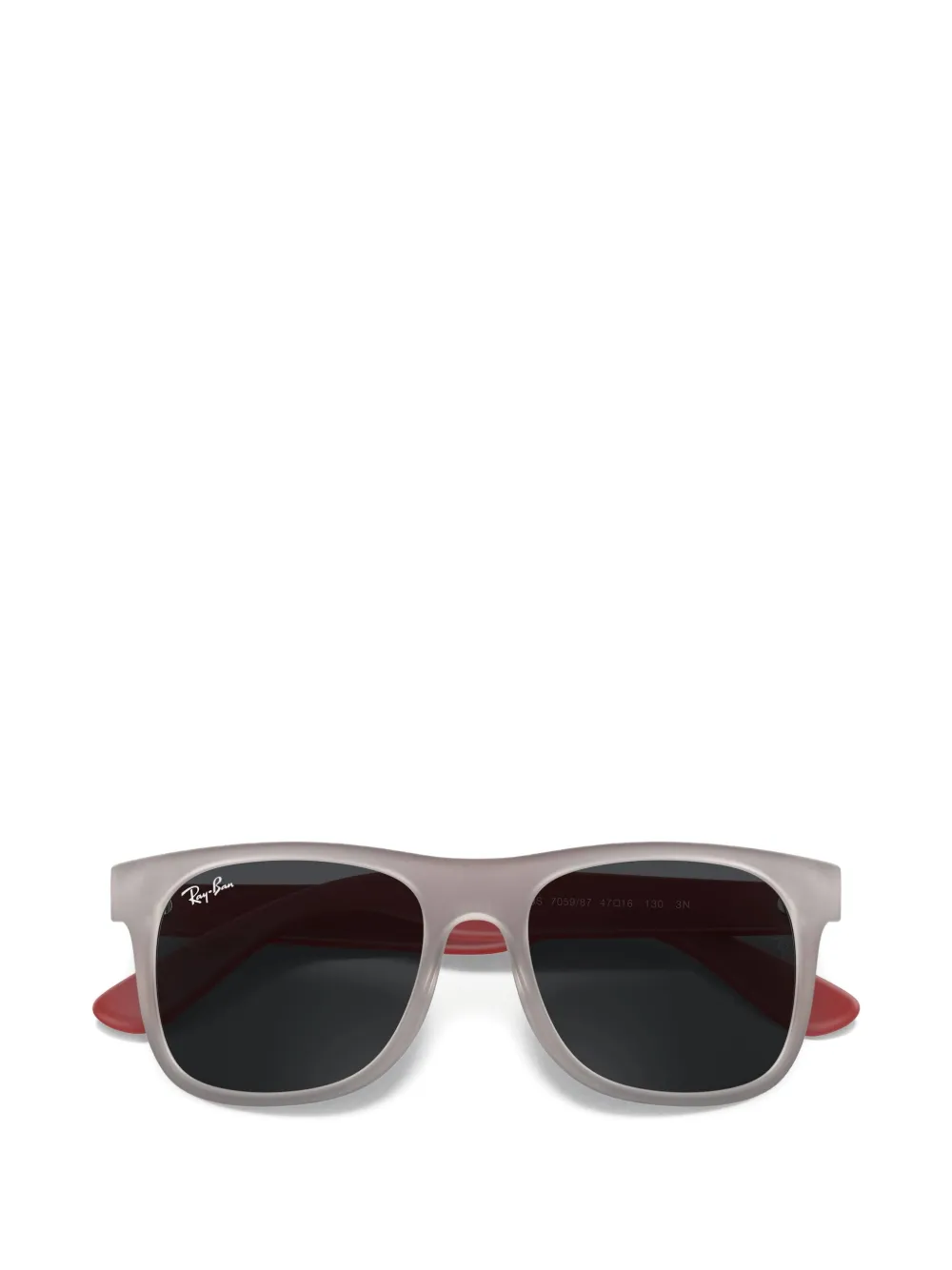 RAY-BAN JUNIOR Justin zonnebril met vierkant montuur Grijs