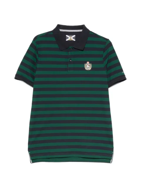 Johnny Lambs striped-pattern polo shirt