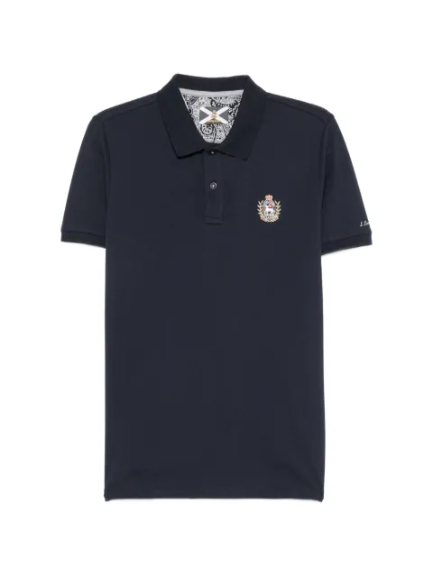 Johnny Lambs logo-embroidered polo shirt