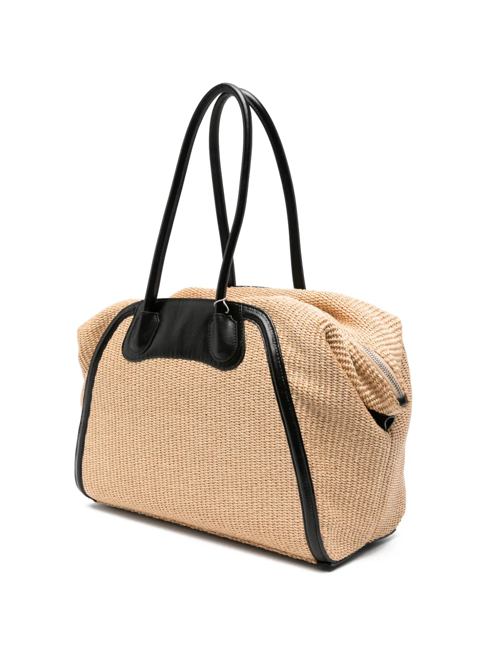  Vivienne Westwood Sac Fourre-tout Shirley Tressé à Plaque Orb - Tons Neutres 
